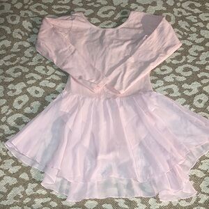 Girls Dance Leotard Pink